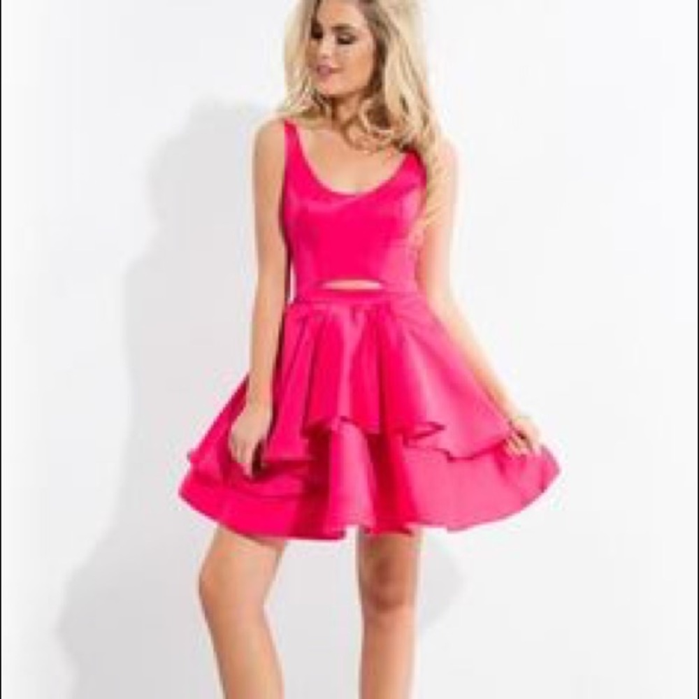 Pink Rachel Allan Dress